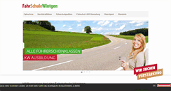 Desktop Screenshot of fahrschule-wintgen.de
